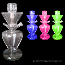 foam package mini small portable glass hookah shishia